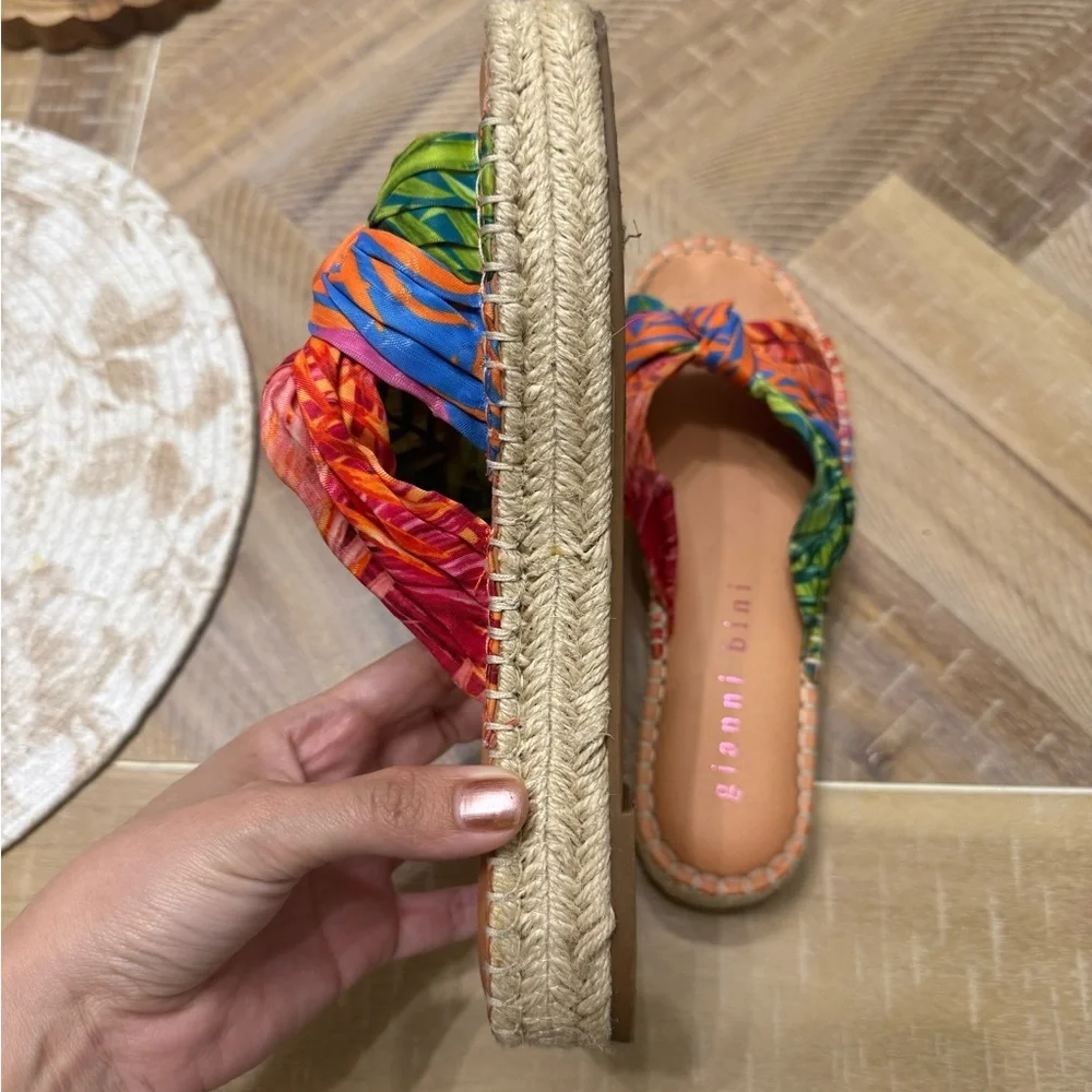 Gianni bini sandals size 7.5 - Picture 3 of 4